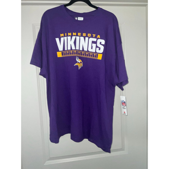 Men's Minnesota Vikings Purple T-shirt Size 2XL - Picture 1 of 10